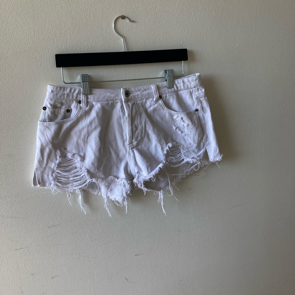 Dance & Marvel White Shorts